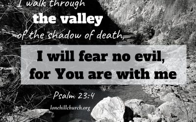 For You Are With Me – Psalm 23:4