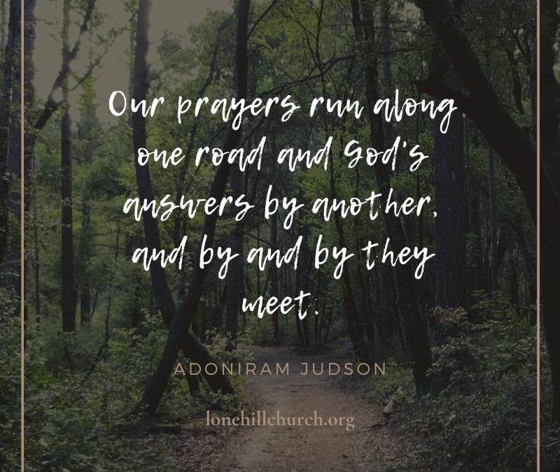 Prayers – Adoniram Judson